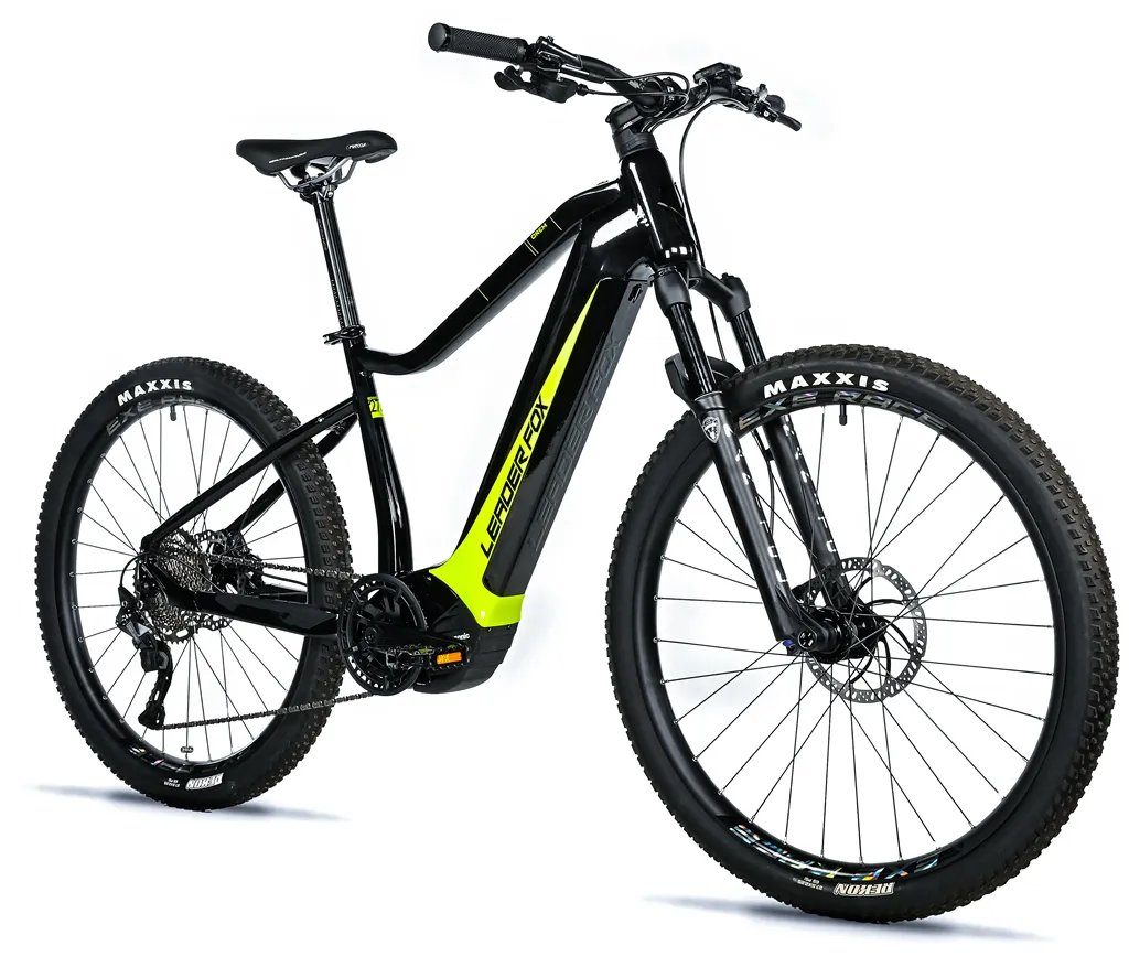 E-BIKE OREM 27,5",17,5"-1, BLACK SHINY (PANASONIC 10 speed) KOLA NA PRODEJ