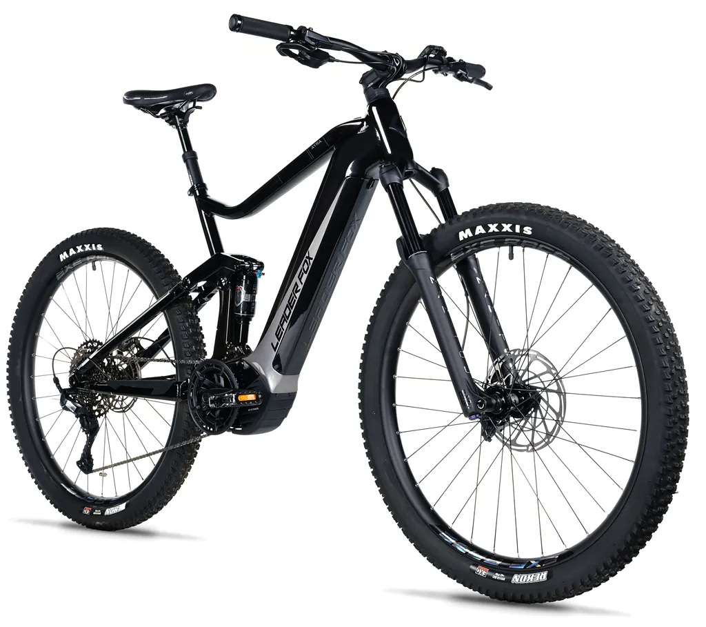 E-BIKE AYRA FULL.SUSP 29", 17,5"-2, BLACK SHINY (PANASONIC) KOLA NA PRODEJ